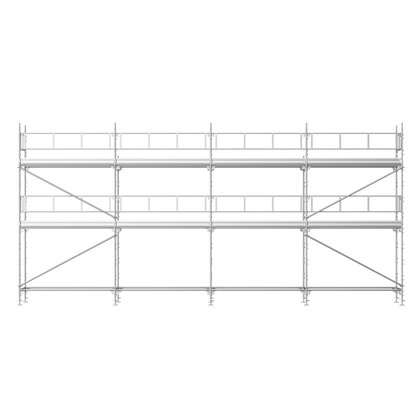 Byggnadsställning Universal 12x6,5m stål