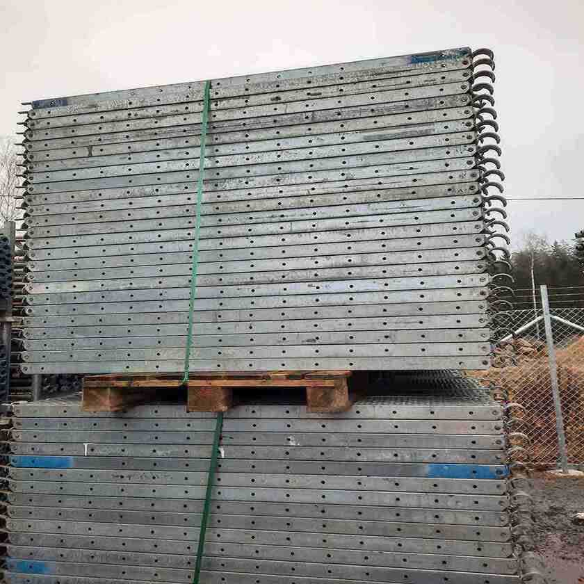 Ståltrall 1,6x0,49m - Begagnad