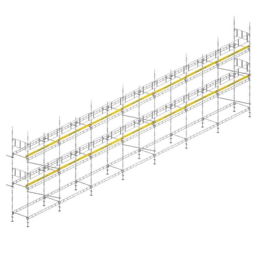 Byggnadsställning Universal Trall 1250 stål