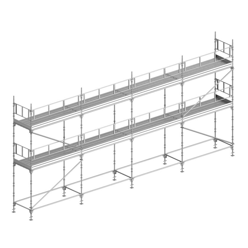 Byggnadsställning Universal 12x6,5m stål