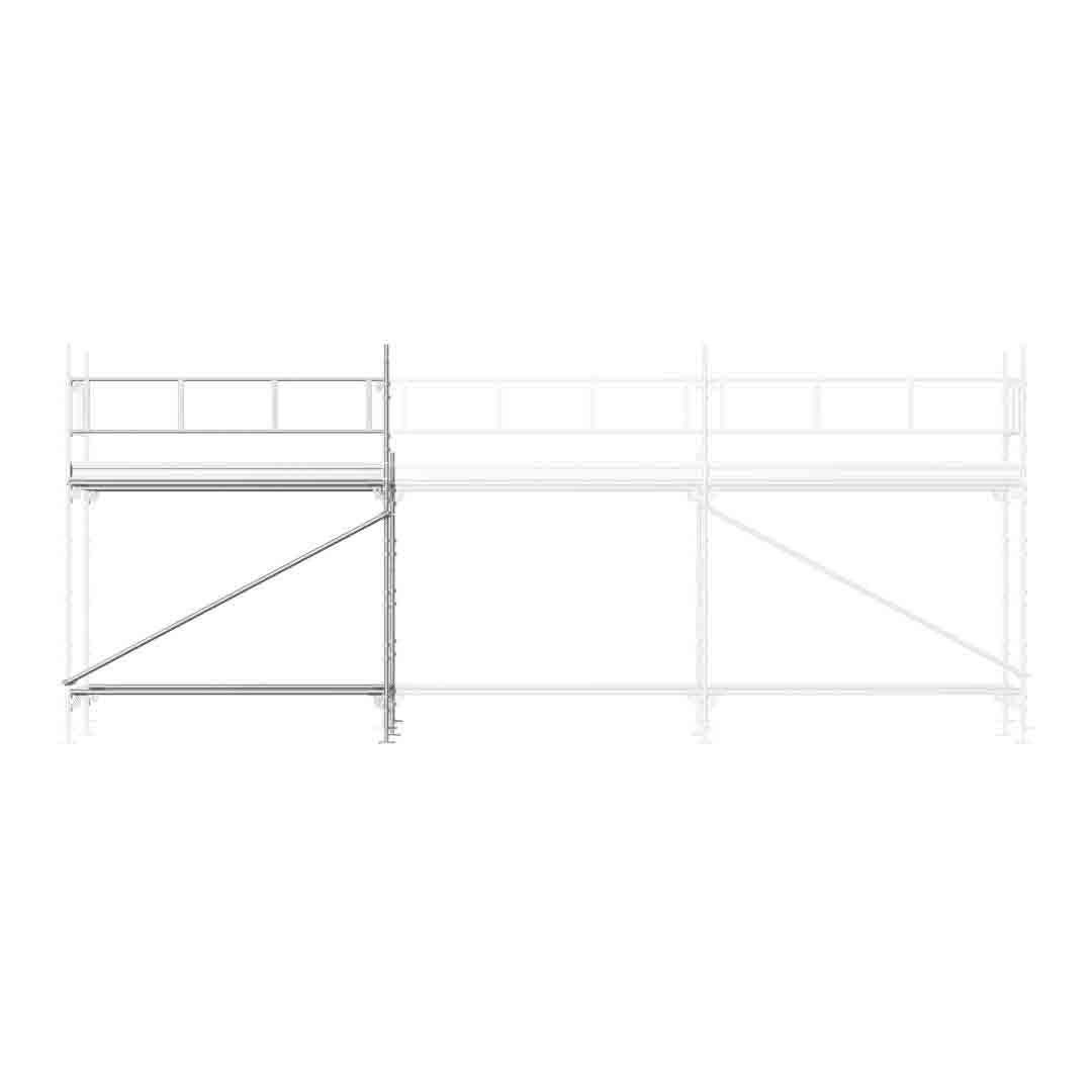 Universal påbyggnadspaket 3x4,5m stål