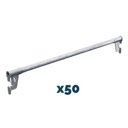 Enrörsbalk 1,65m stål 50-pack
