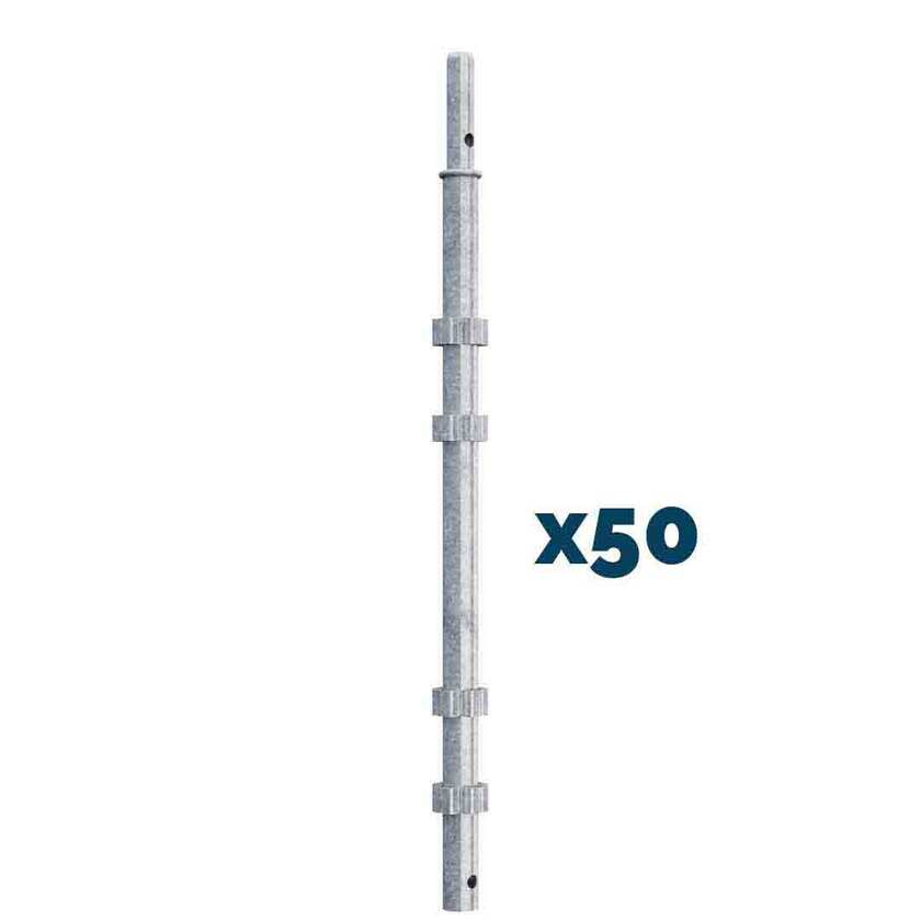 Spira S 2m stål 50-pack