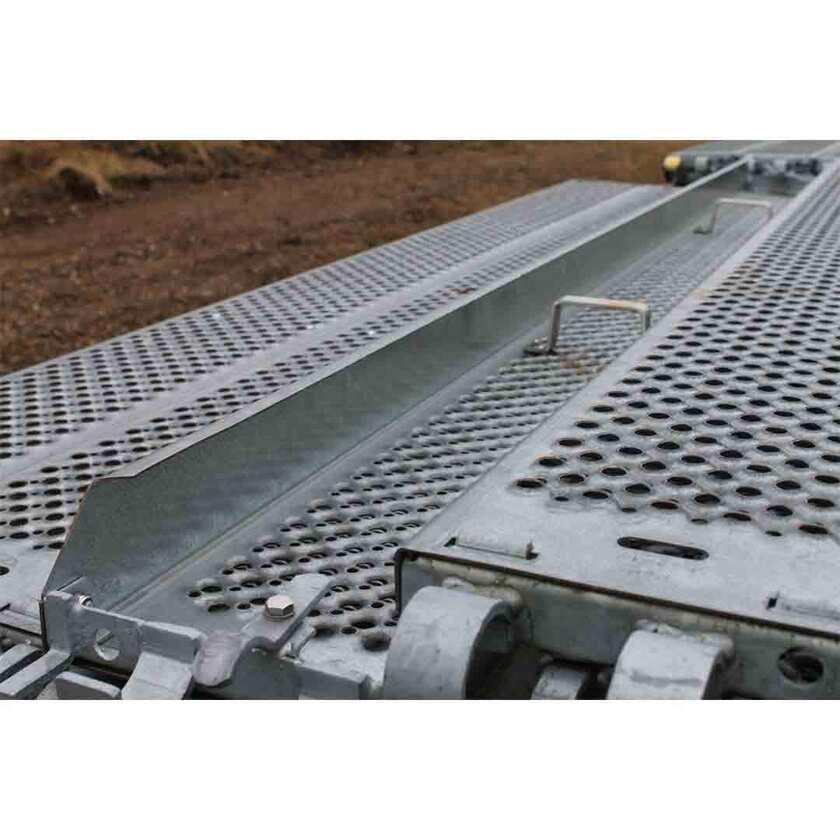 Stålplank SPL 2,55x0,23x0,9m Handtag