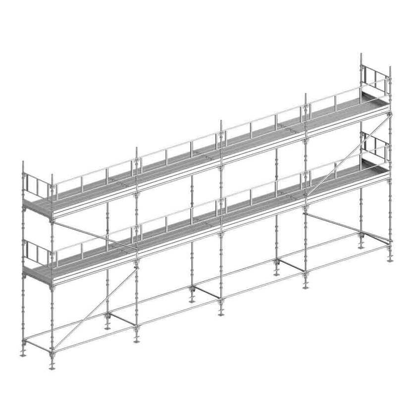 Byggnadsställning Universal 12x6,5m stål