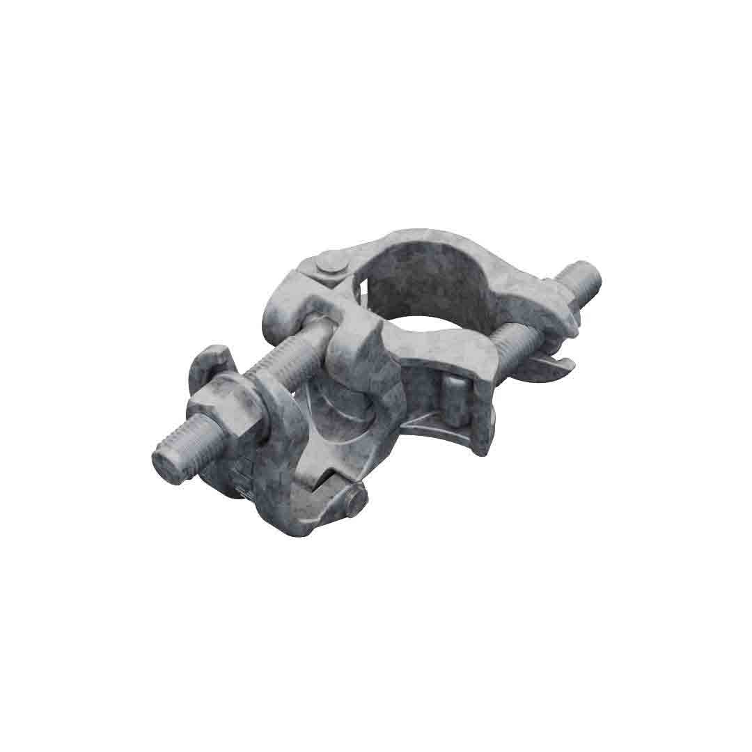 Vridbar koppling 48x48 - 23mm Stål