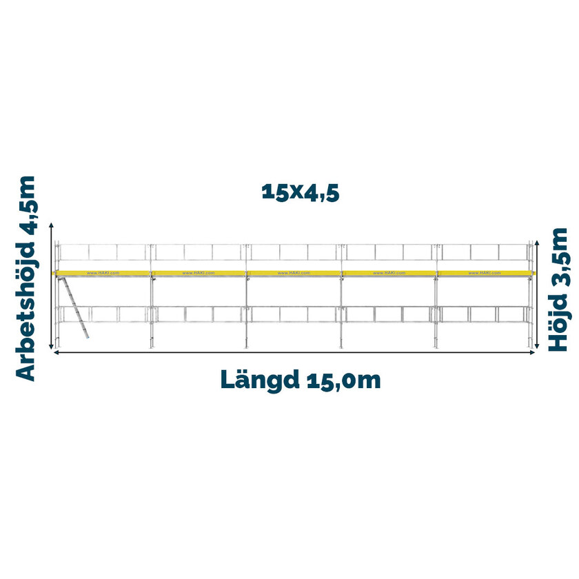 Ramställning Flexpaket 3 ALU