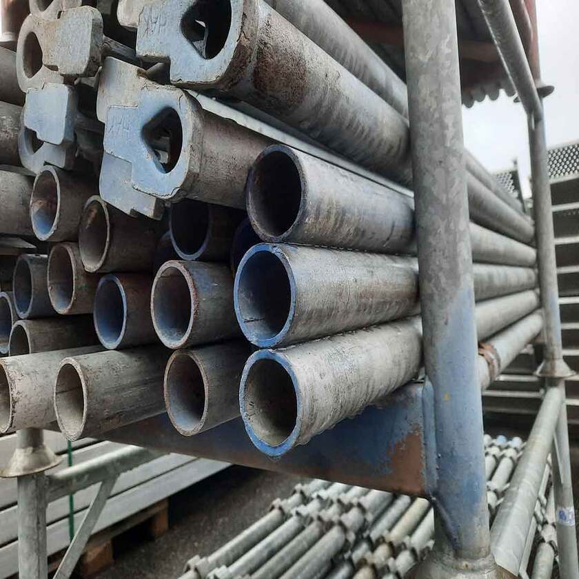 Ställningsrör 1.5m Stål - Begagnad