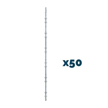 Spira S 3m stål 50-pack