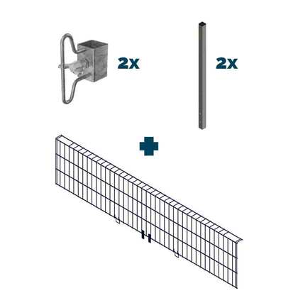 Kantskydd till ställning - Startpaket Höjd
