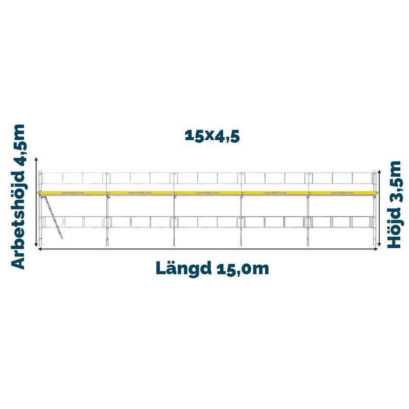 Ramställning Flexpaket 3 ALU