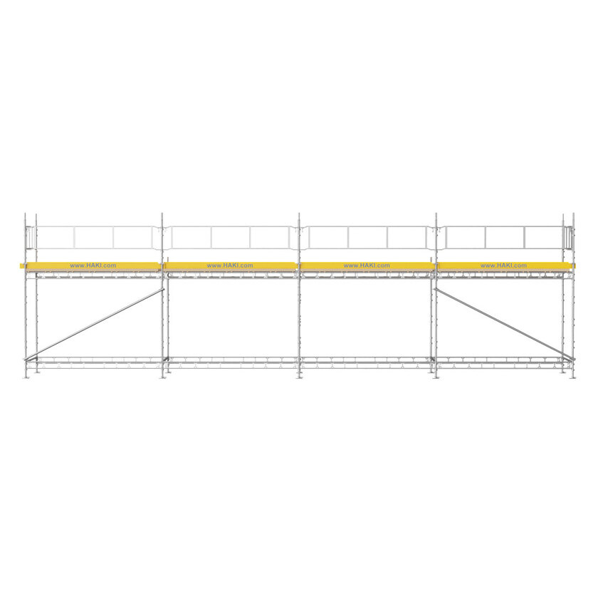 Byggnadsställning Universal Trall 12x4,5m stål