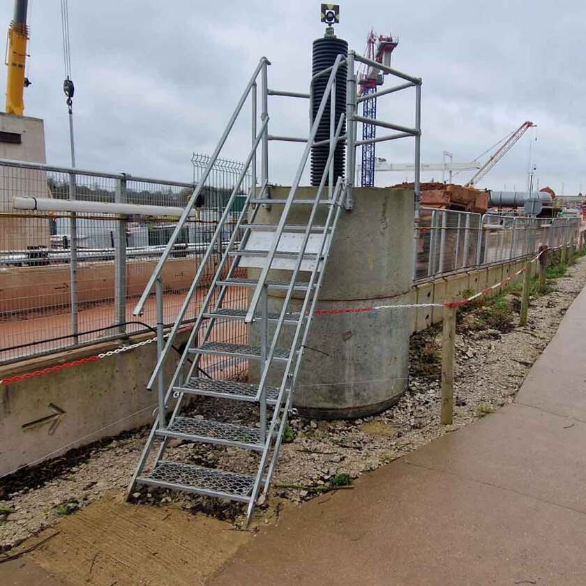 Byggtrappa 9 trappsteg