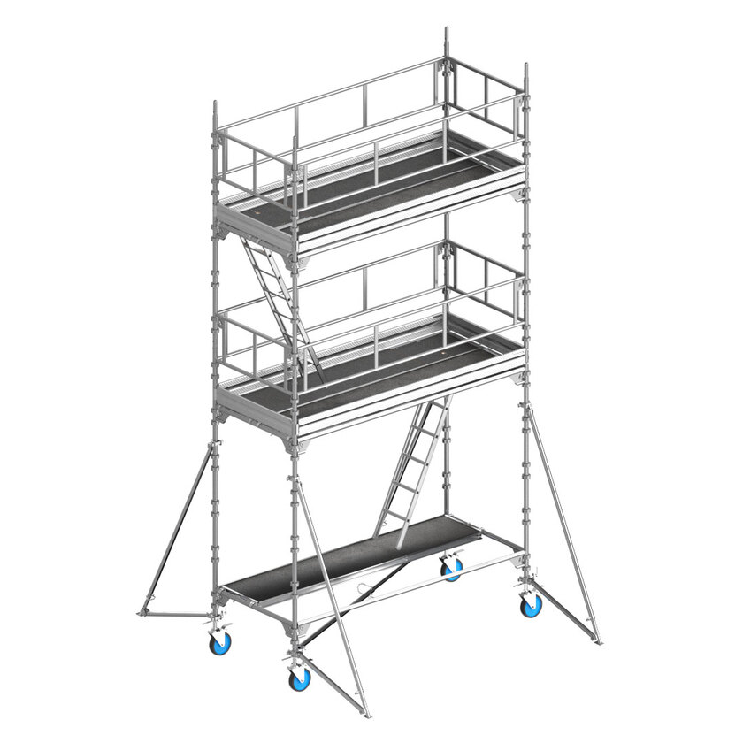 Rullställning 3x1,25x4,7m ALU