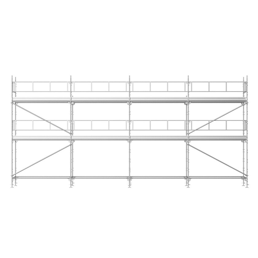 Byggnadsställning Universal 12x6,5m stål