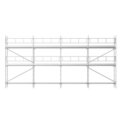 Byggnadsställning Universal 12x6,5m stål