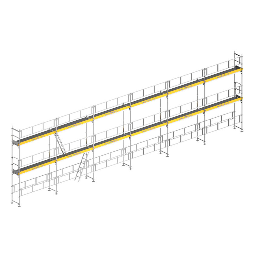 Byggnadsställning RAM 18x6,5m ALU