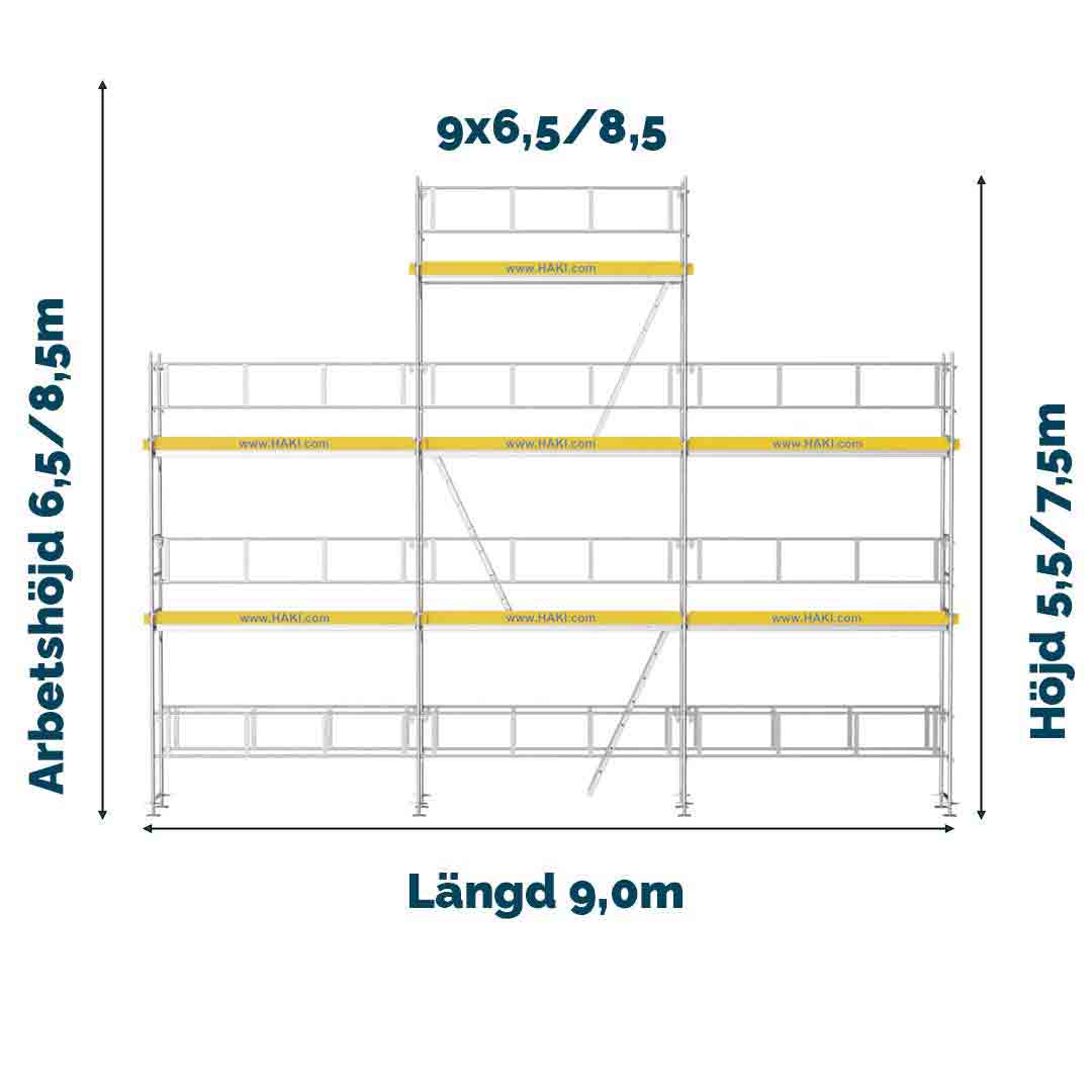 Ramställning Flexpaket 3 ALU