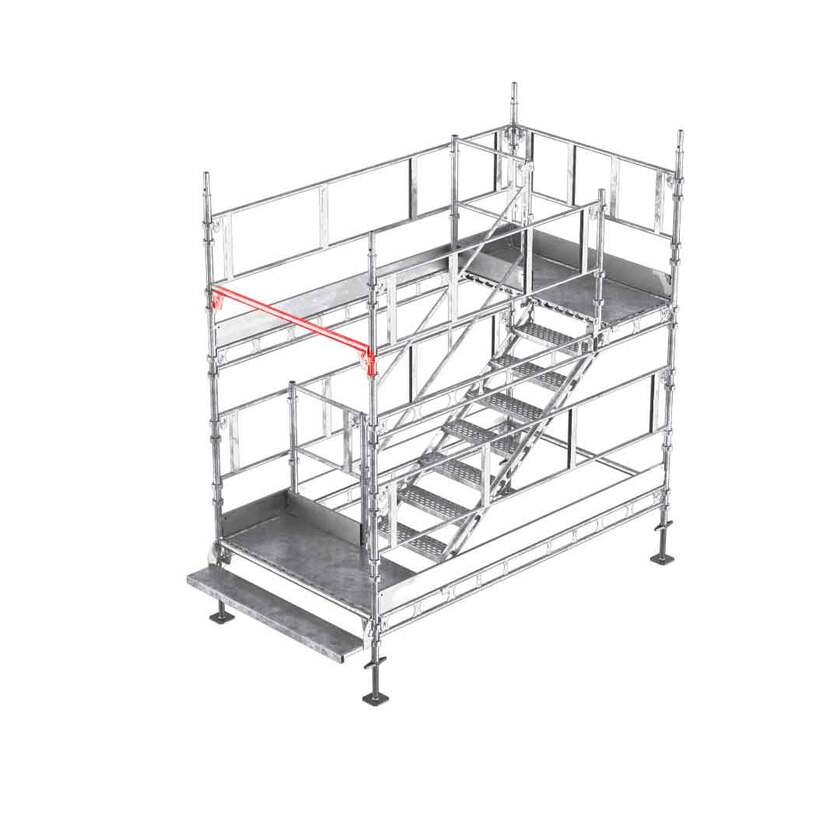 Enrörsbalk 1,65m stål
