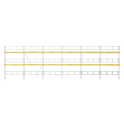 Byggnadsställning RAM 18x6,5m ALU