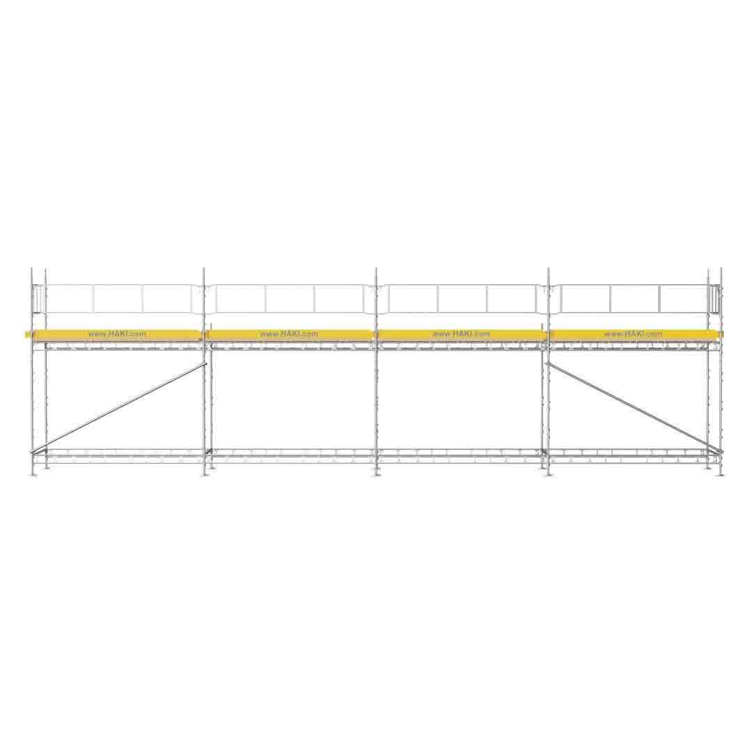 Byggnadsställning Universal Trall 12x4,5m stål
