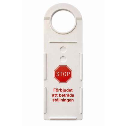 Hållare för grönskylt