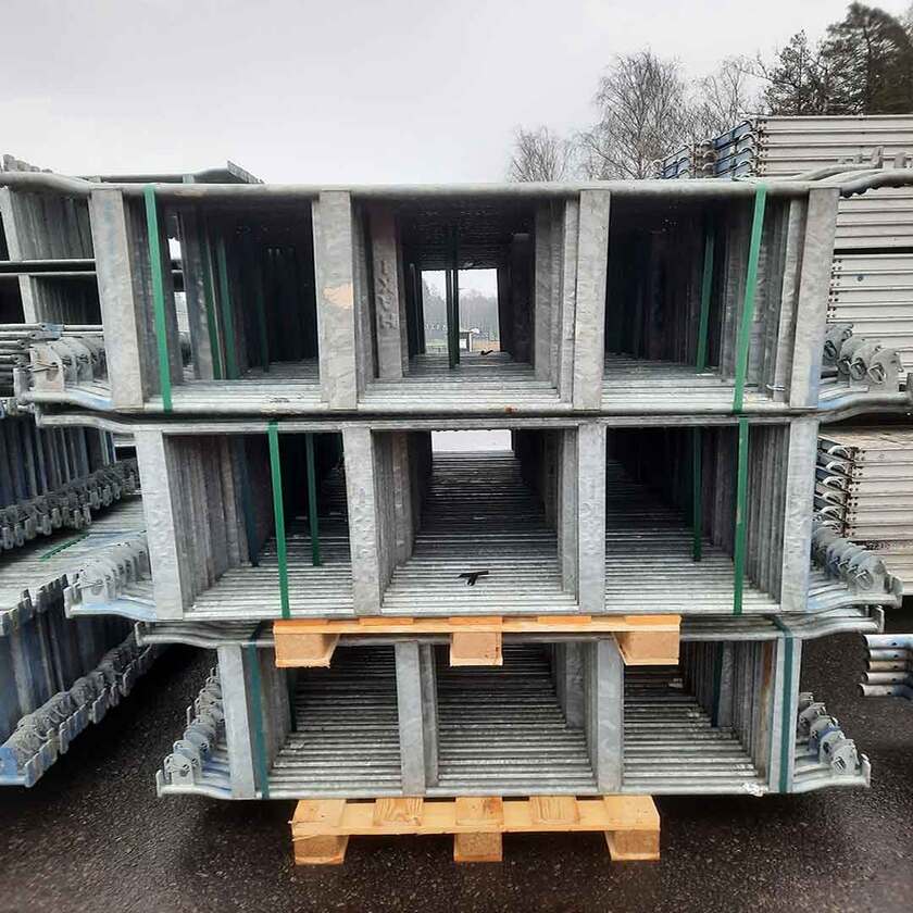 Skyddsräcksram 1.655 Stål - Begagnad