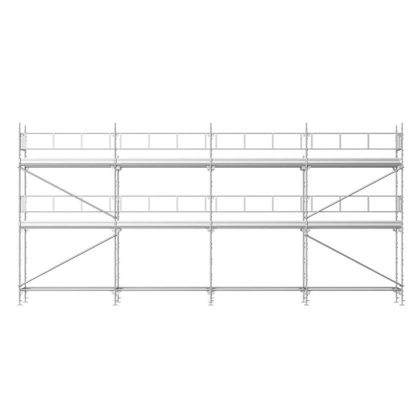 Byggnadsställning Universal 12x6,5m stål