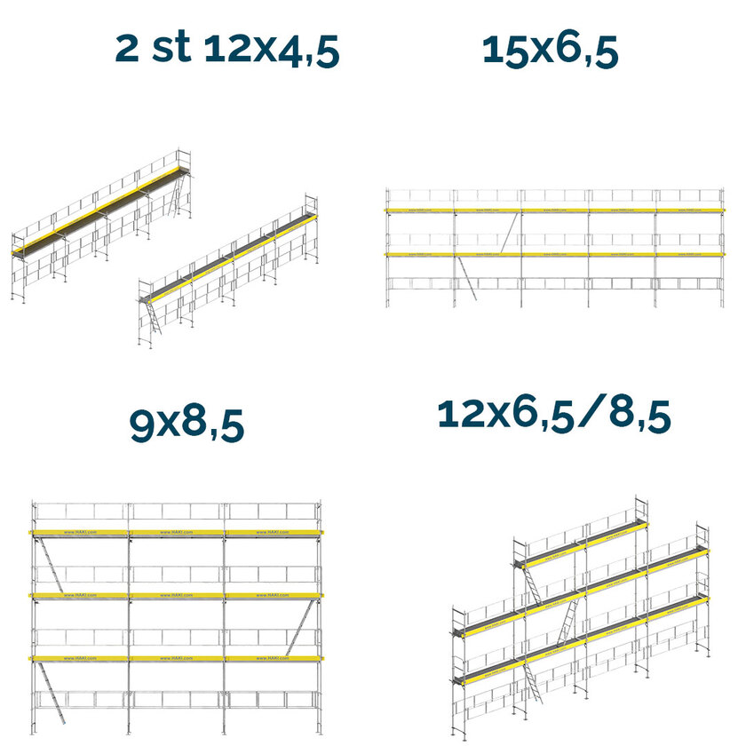 Ramställning Flexpaket 4 ALU